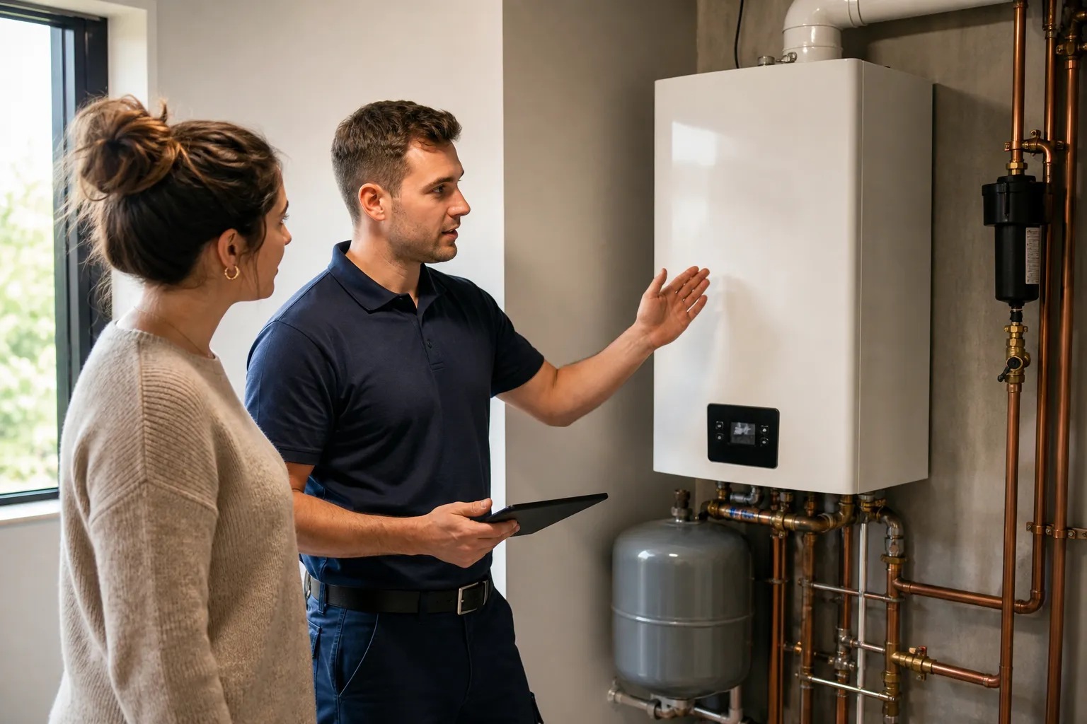 Boiler installation