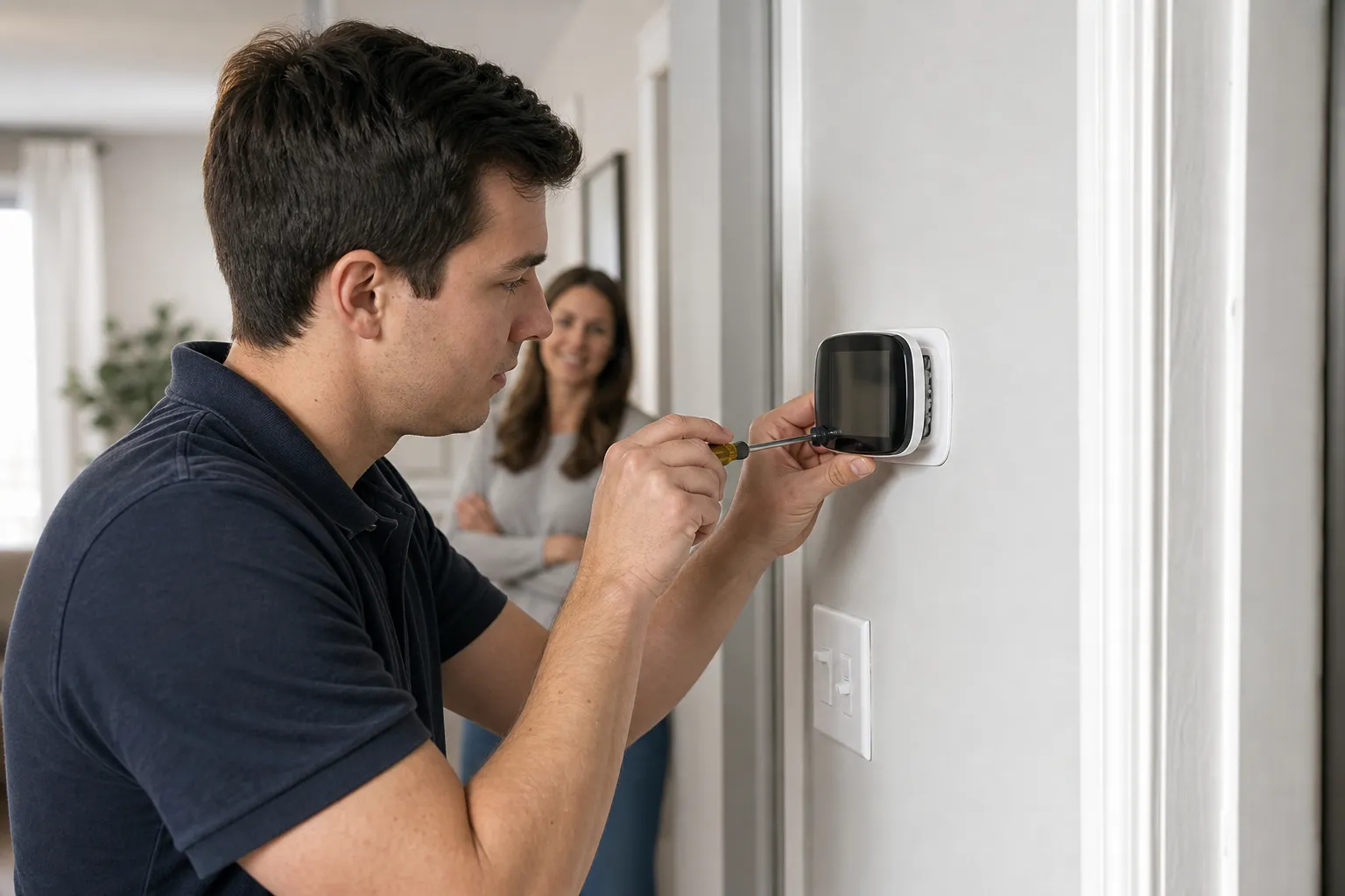 Get your thermostat working for your AC