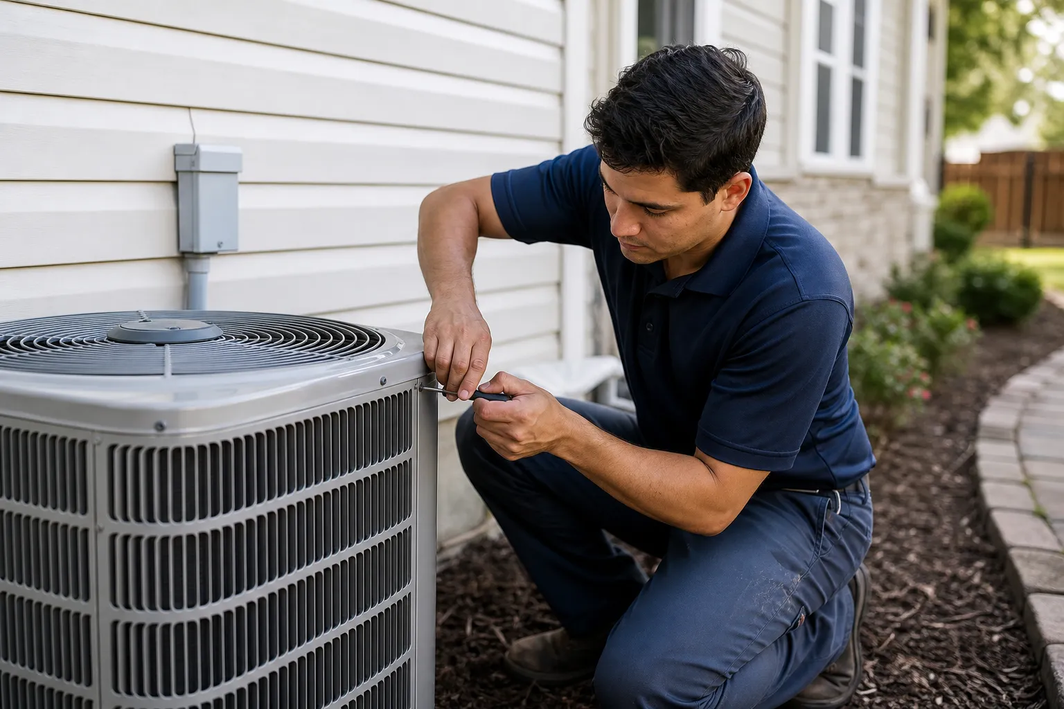 Heat pump installation