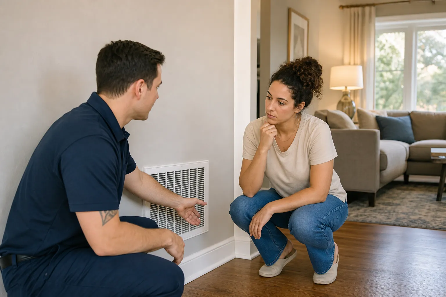 When airflow drops, comfort slips