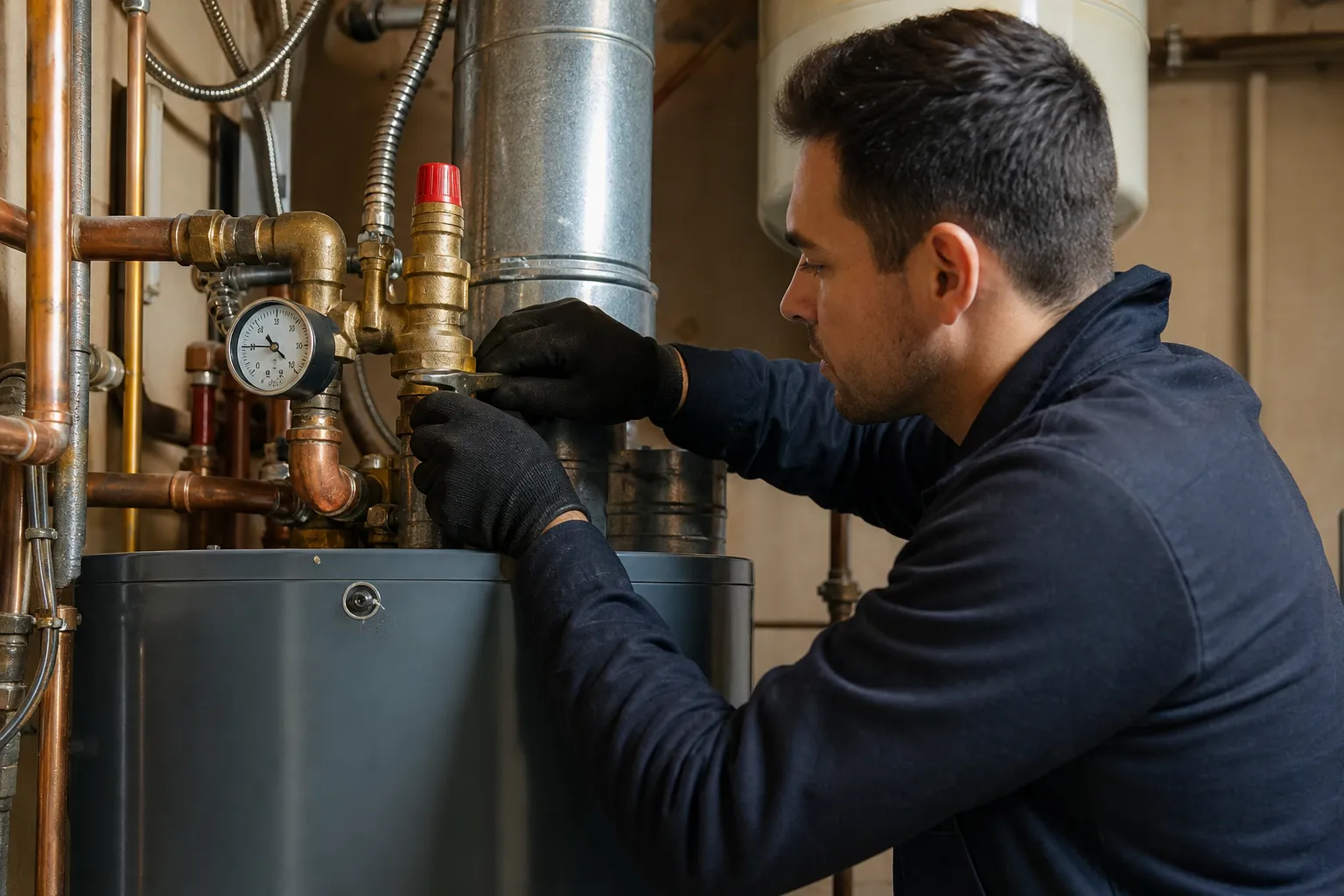When a boiler pressure valve needs attention