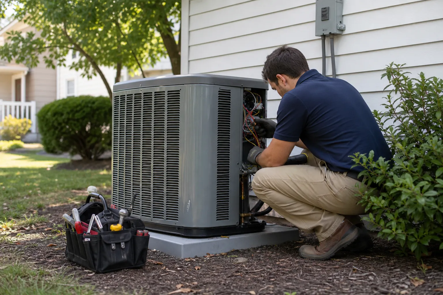 Replace a failing heat pump