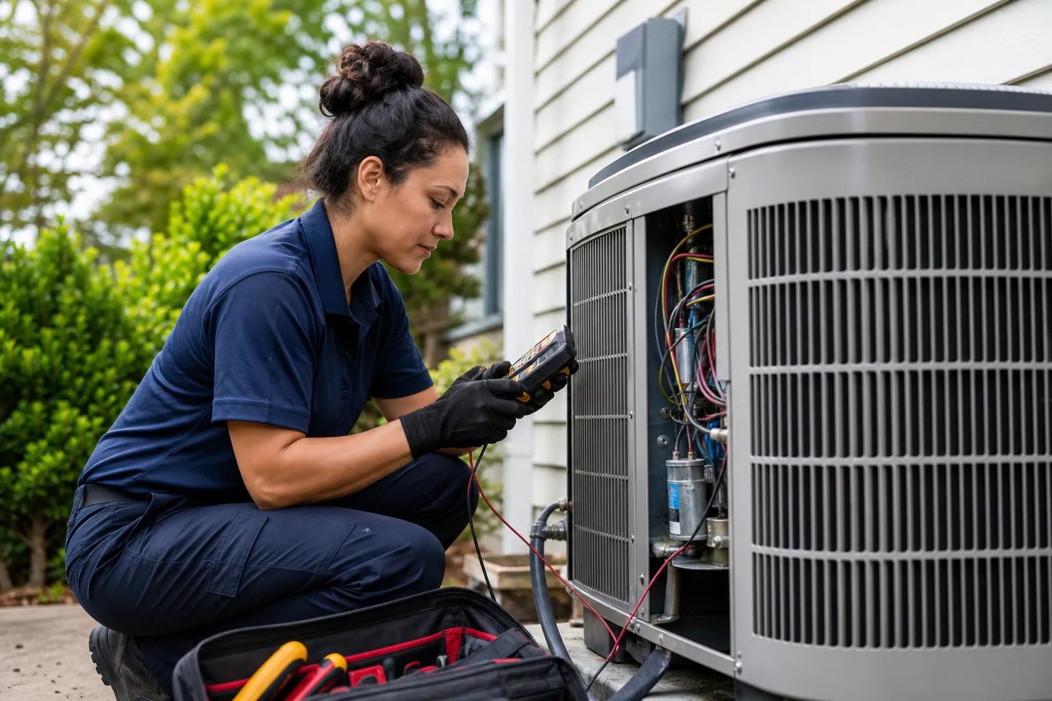 Seasonal HVAC inspection