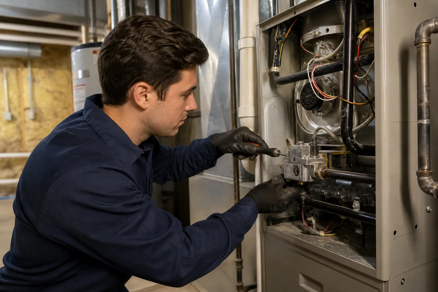 Gas valve repair