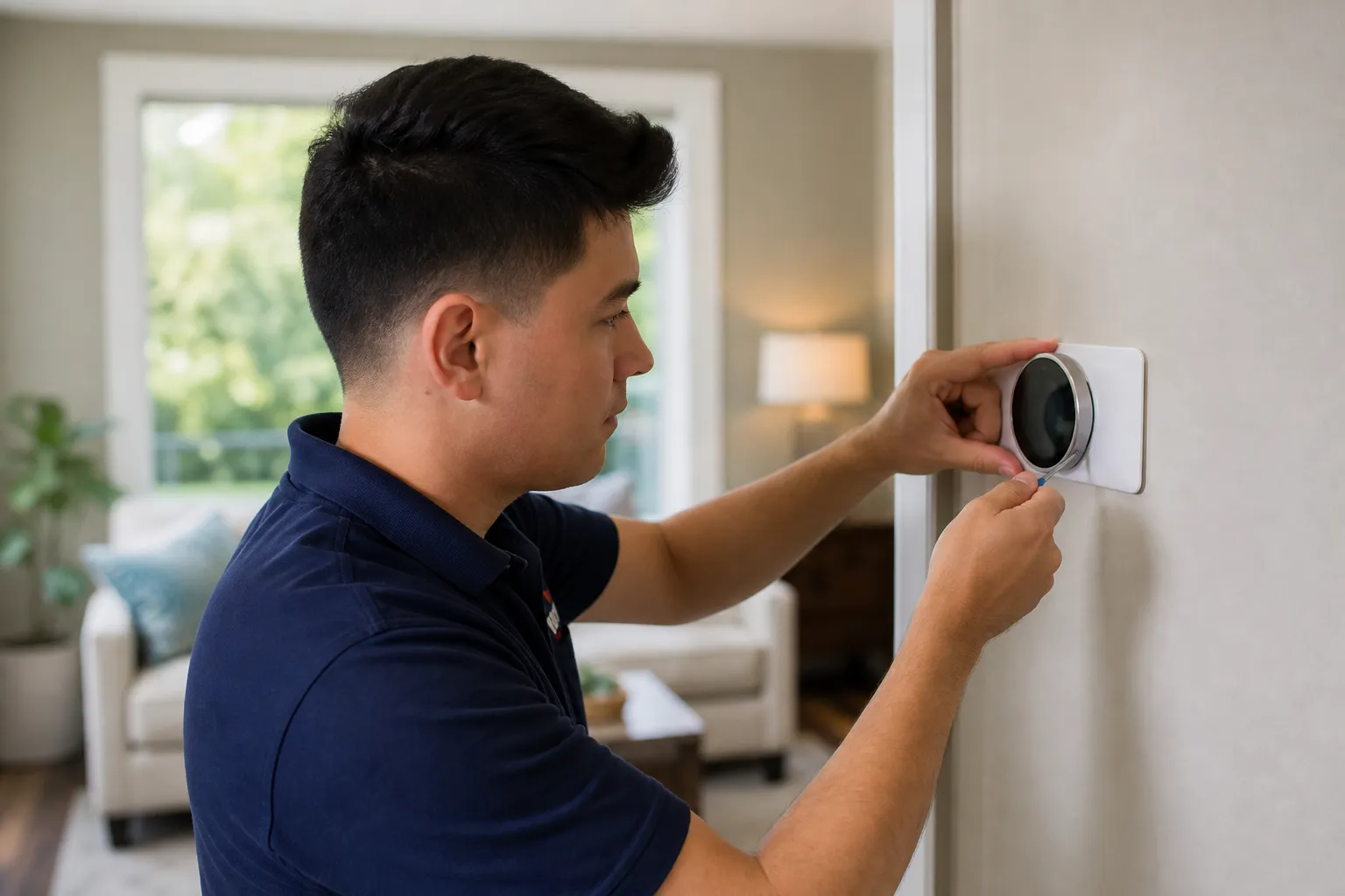 Thermostat installation