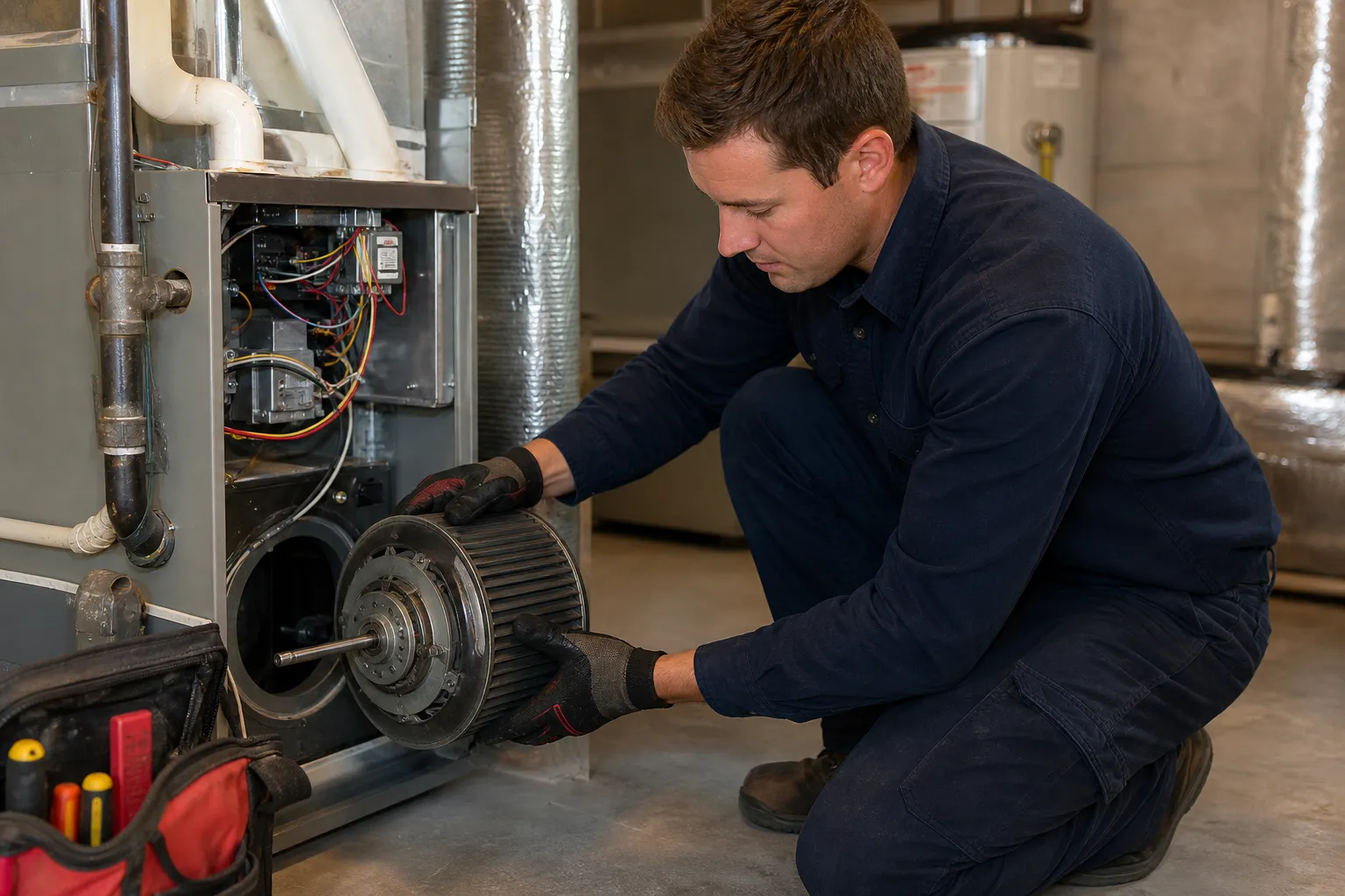 Restore airflow with blower motor replacement