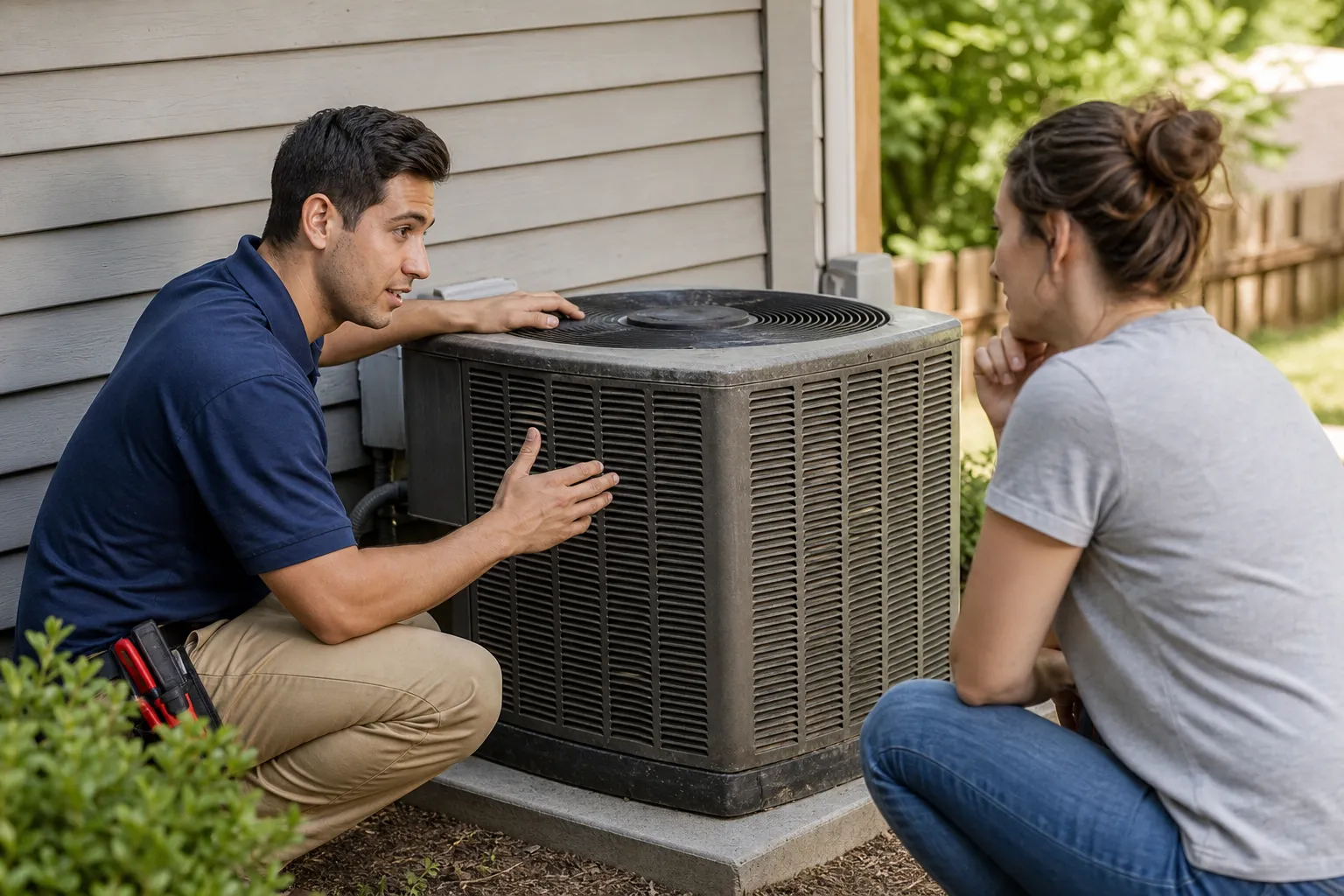 Old inefficient AC
