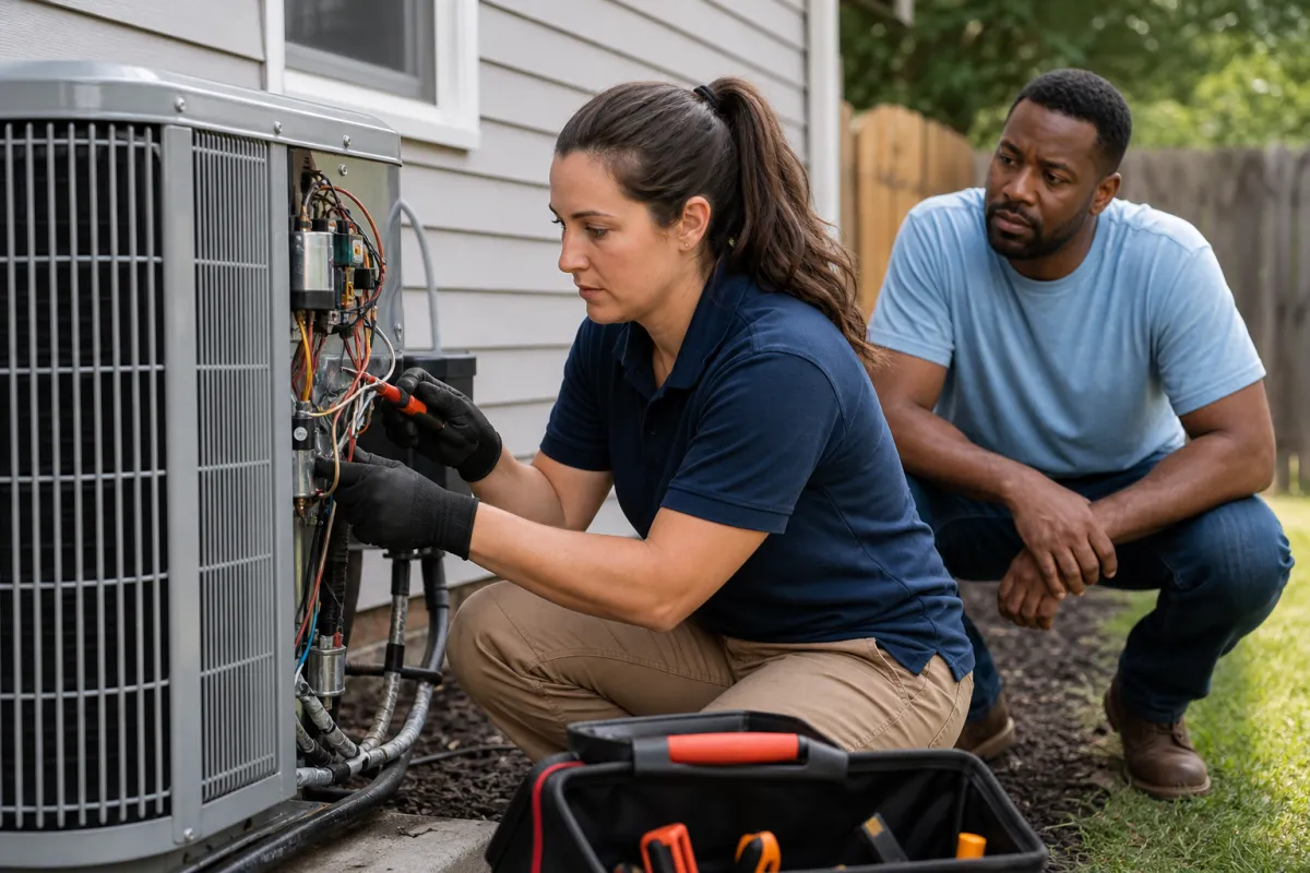 When your AC quits, comfort returns