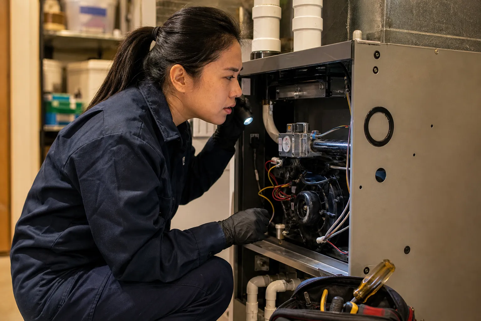Noisy furnace, real warning signs