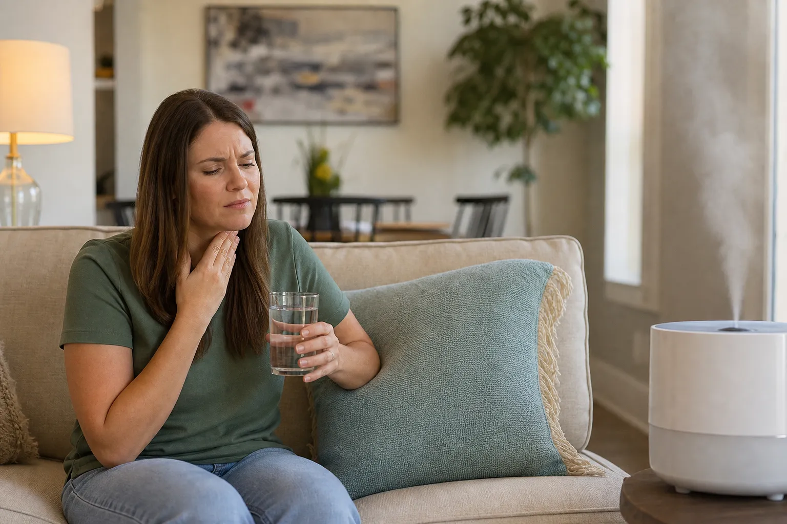 Dry indoor air