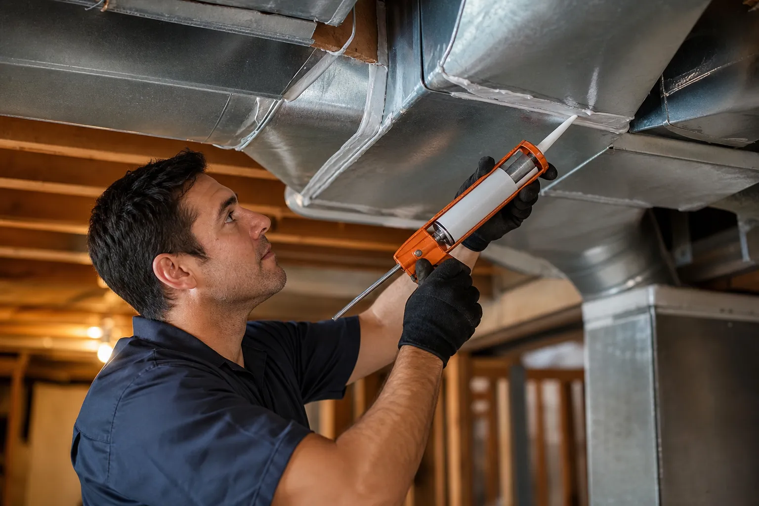 Seal leaky ducts, restore steady comfort
