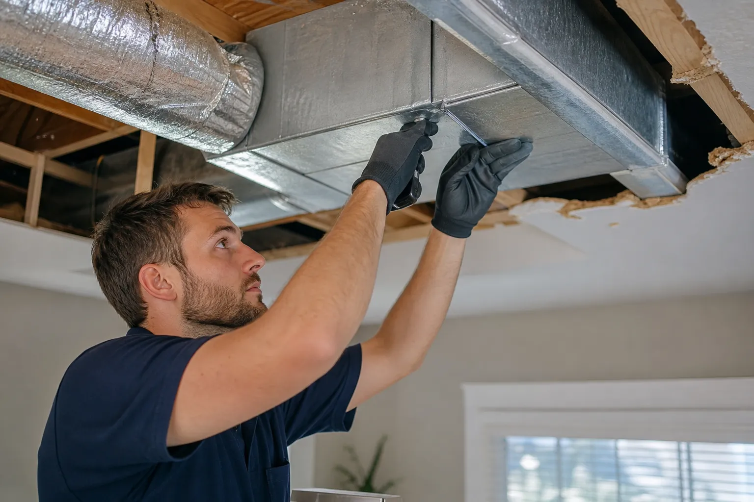 Fix damaged ductwork fast