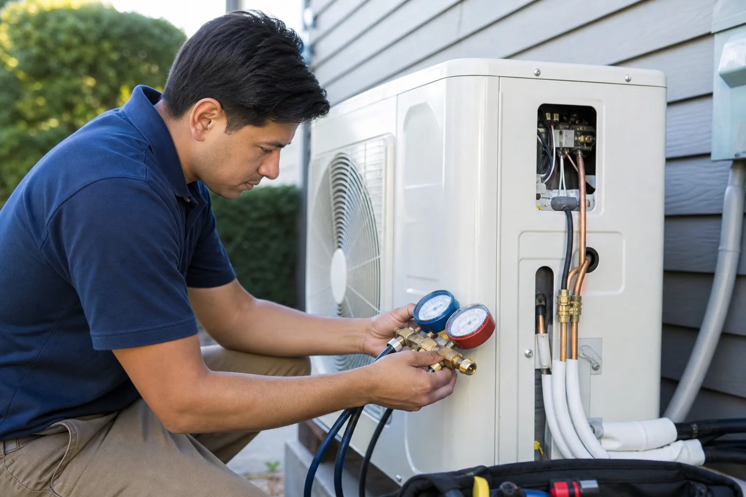 Refrigerant leak repair