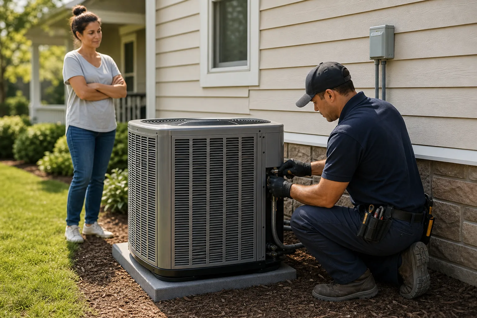 Trane AC installation that fits your home